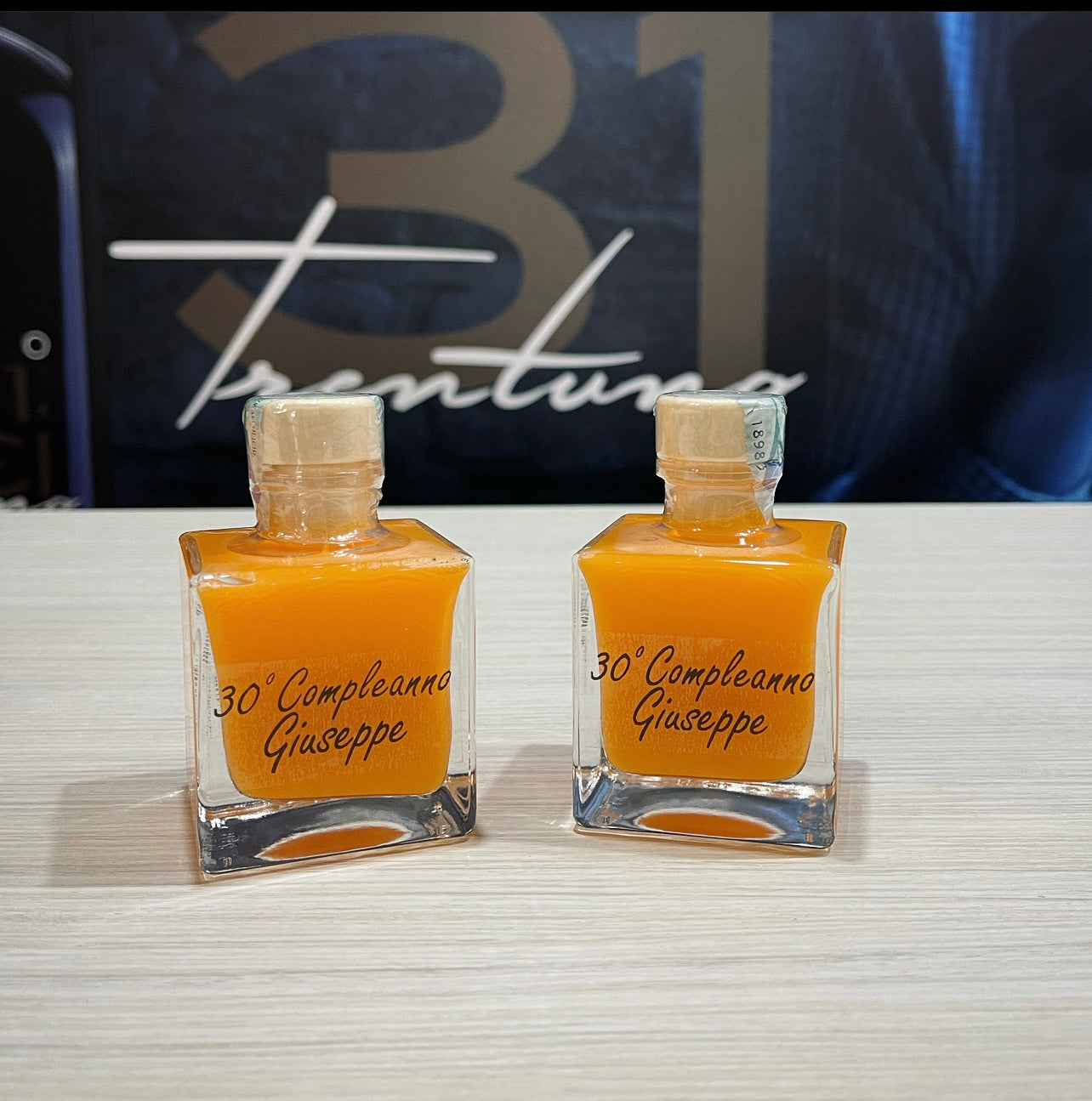 BOMBONIERA BOTTIGLIA CUBO SMALL